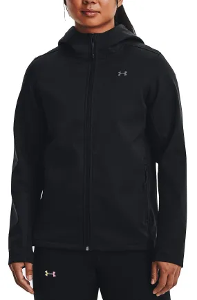 jacket Under Armour ColdGear Infrared Shield 2.0 Hooded - Black - women´s