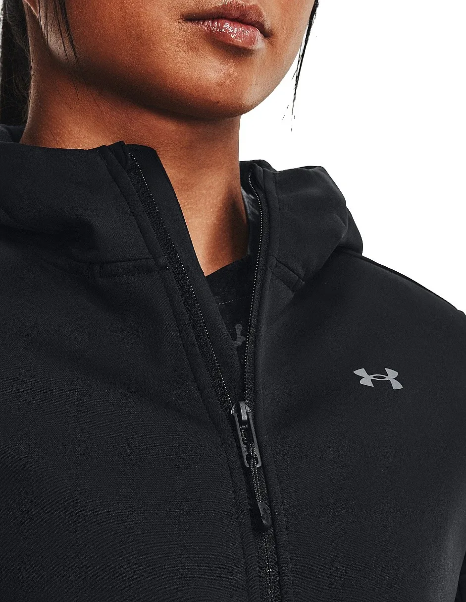 jacket Under Armour ColdGear Infrared Shield 2.0 Hooded - Black - women´s