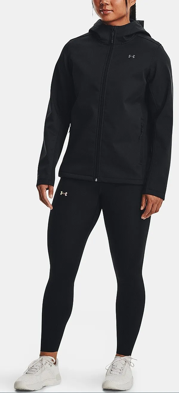 jacket Under Armour ColdGear Infrared Shield 2.0 Hooded - Black - women´s