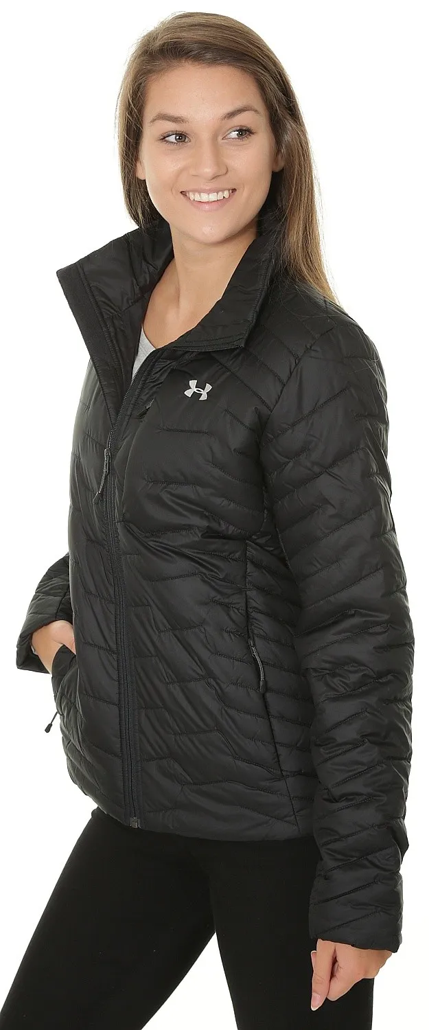 jacket Under Armour ColdGear Reactor - 001/Black - women´s