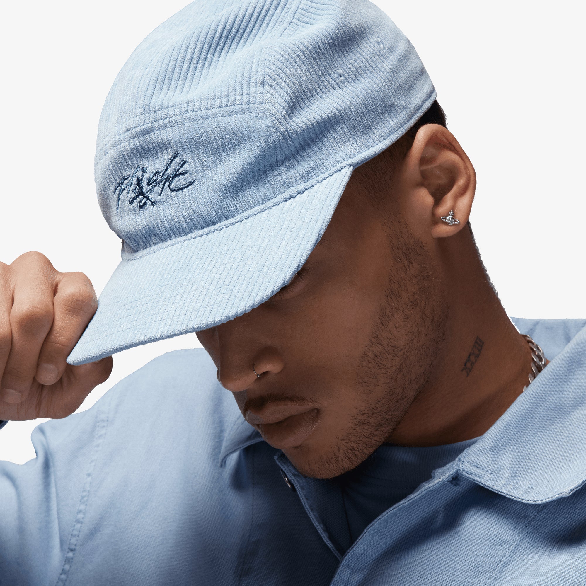 JUMPMAN HAT 'BLUE GREY/INDUSTRIAL BLUE'