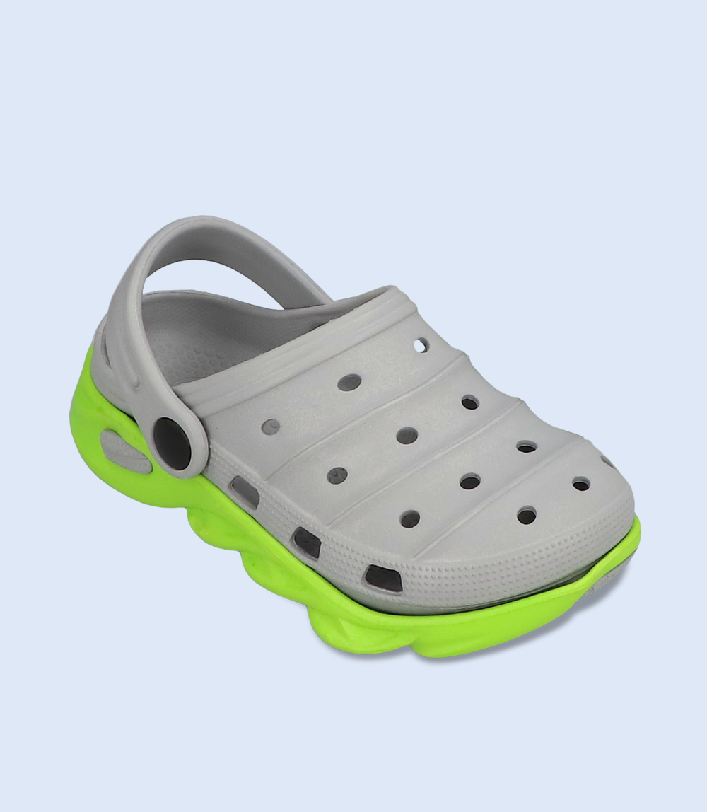 KG0040-GREY-Girls Casual Crocs