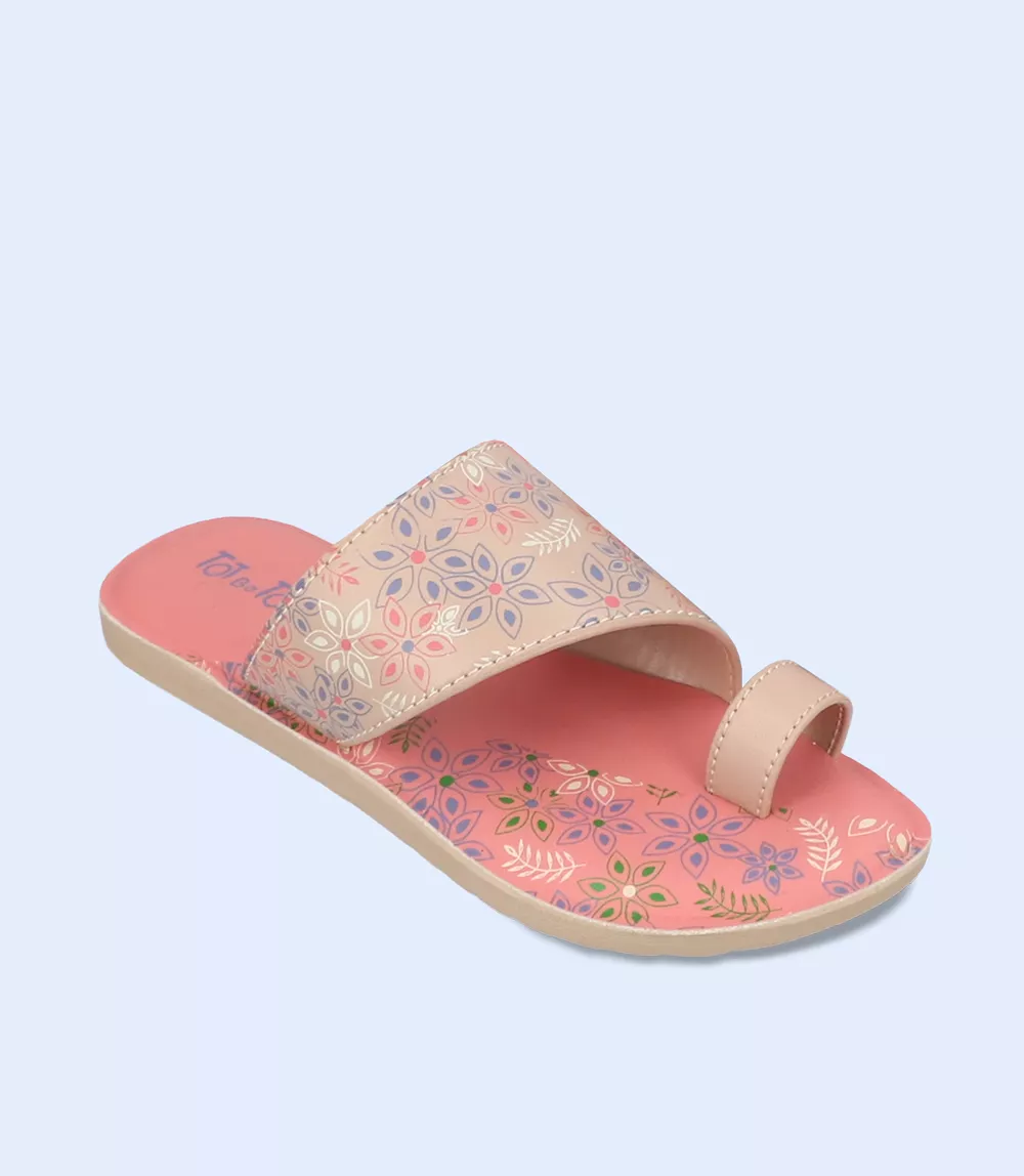 KG0127-PINK-Girls Chappal