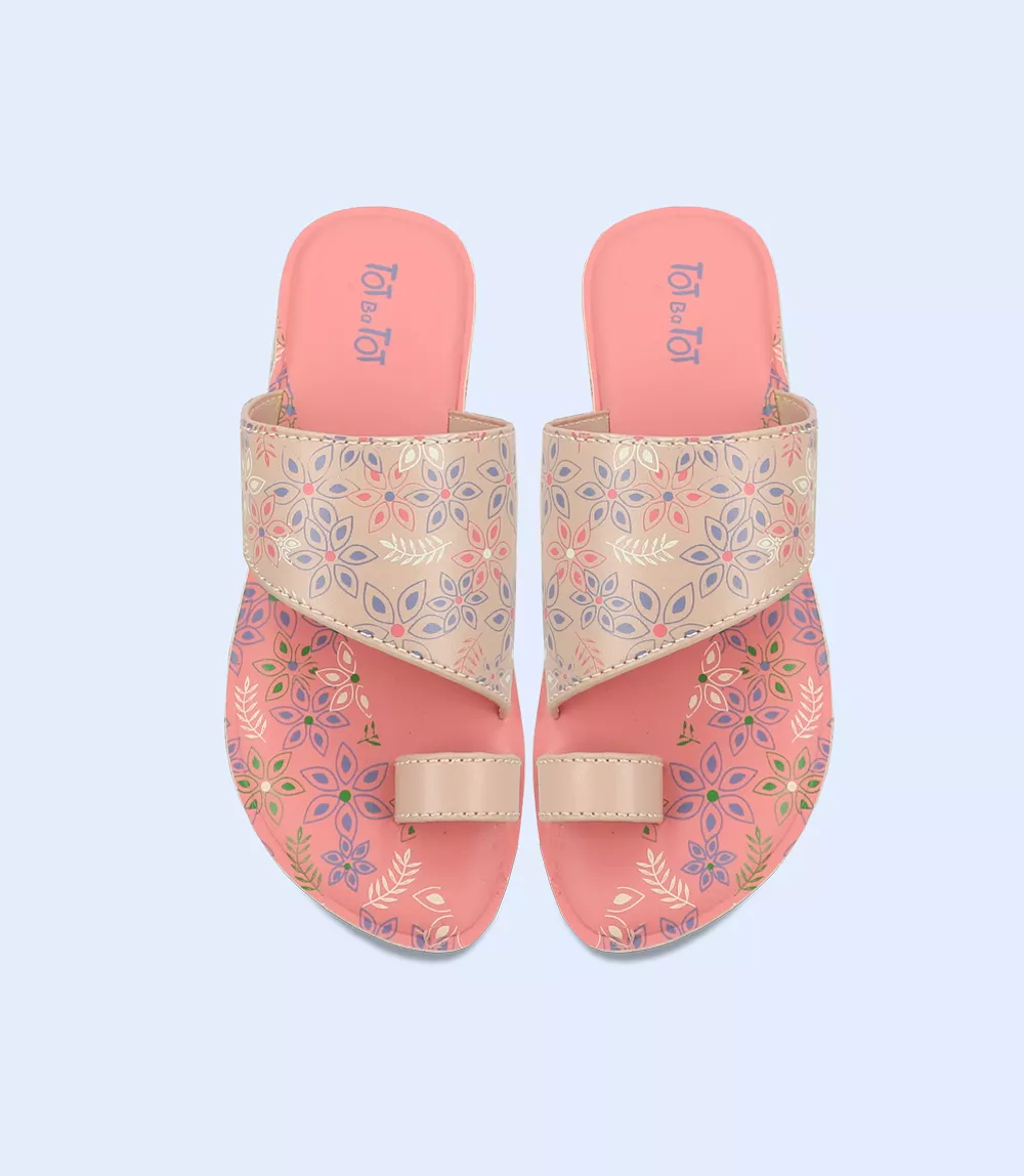 KG0127-PINK-Girls Chappal