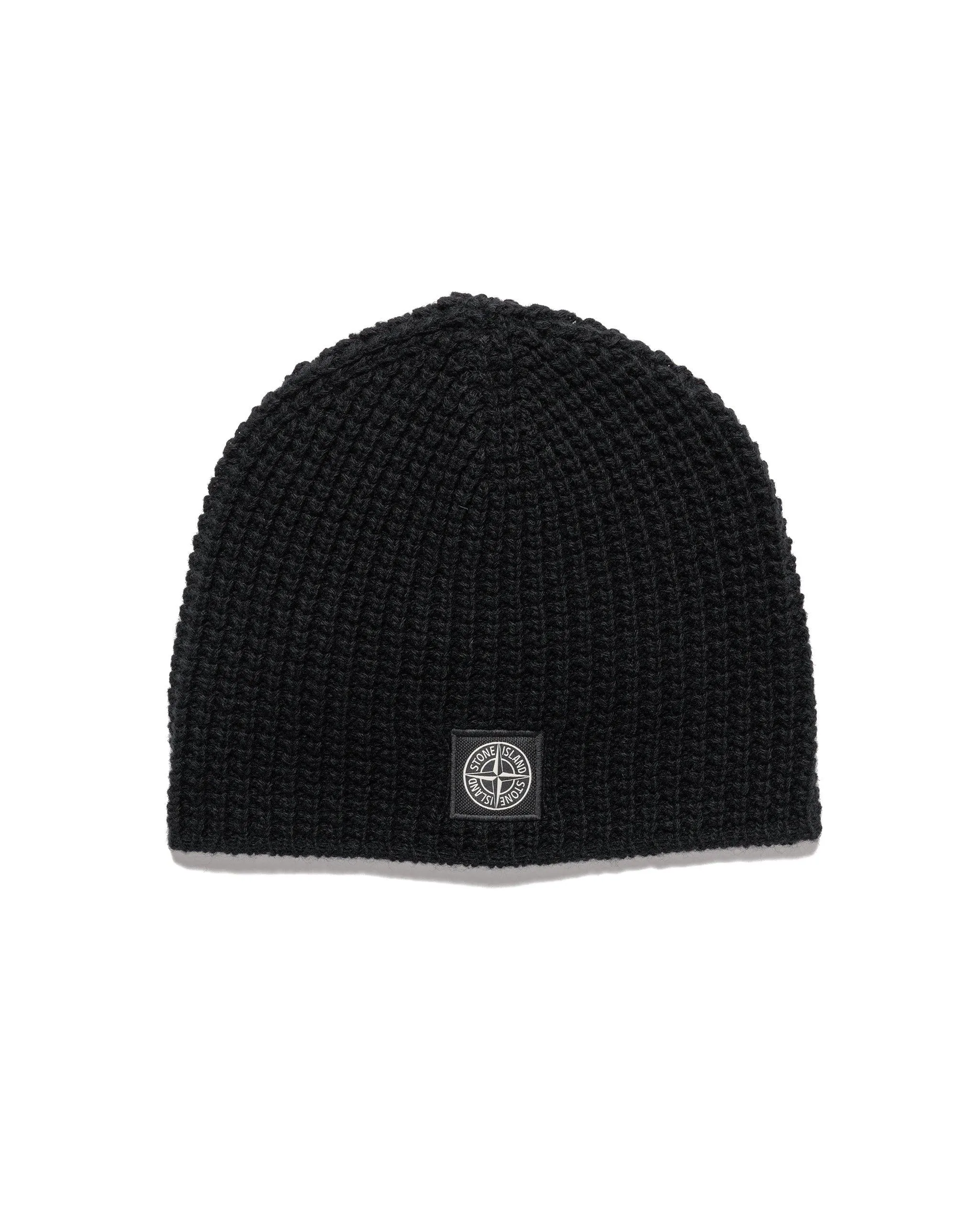 Lambswool Beanie BLACK