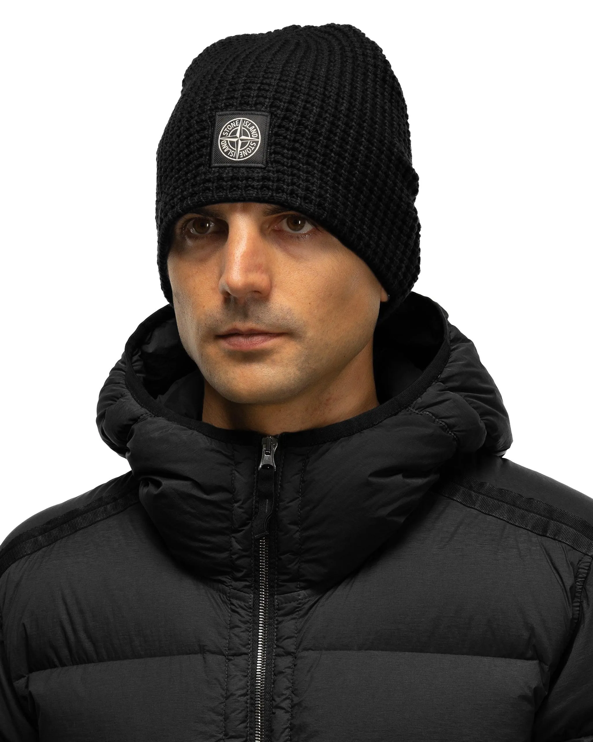 Lambswool Beanie BLACK