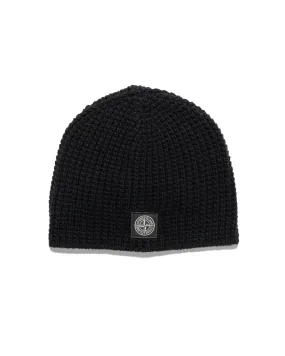 Lambswool Beanie BLACK