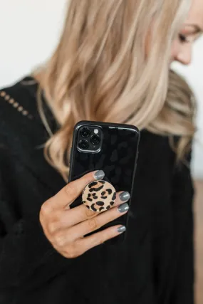 Leopard Print Phone Grip