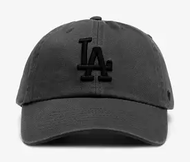 Los Angeles Dodgers Clean Up Mens Hat (Grey/Black)