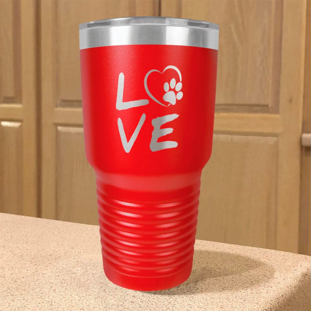 Love Paw Stainless Steel Tumbler