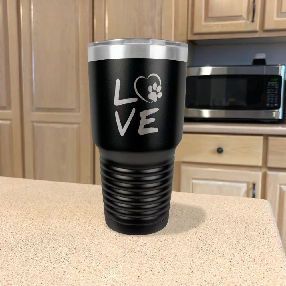 Love Paw Stainless Steel Tumbler