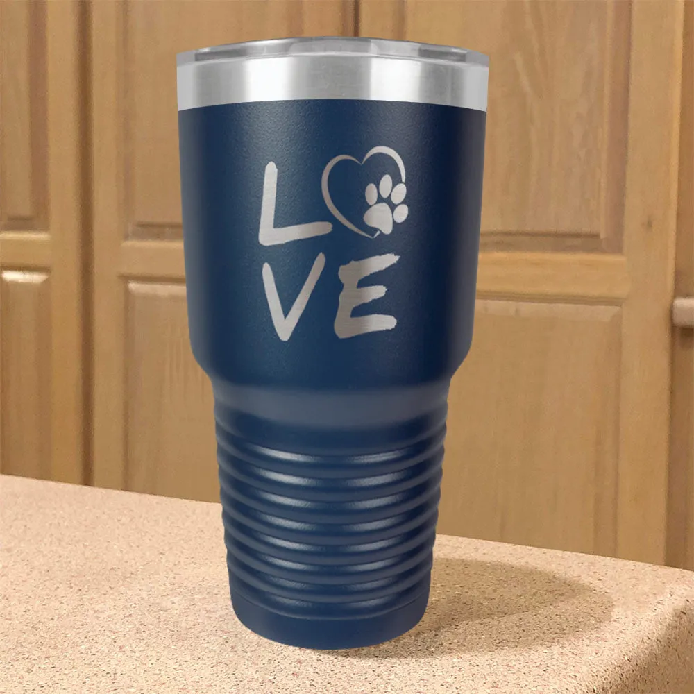 Love Paw Stainless Steel Tumbler