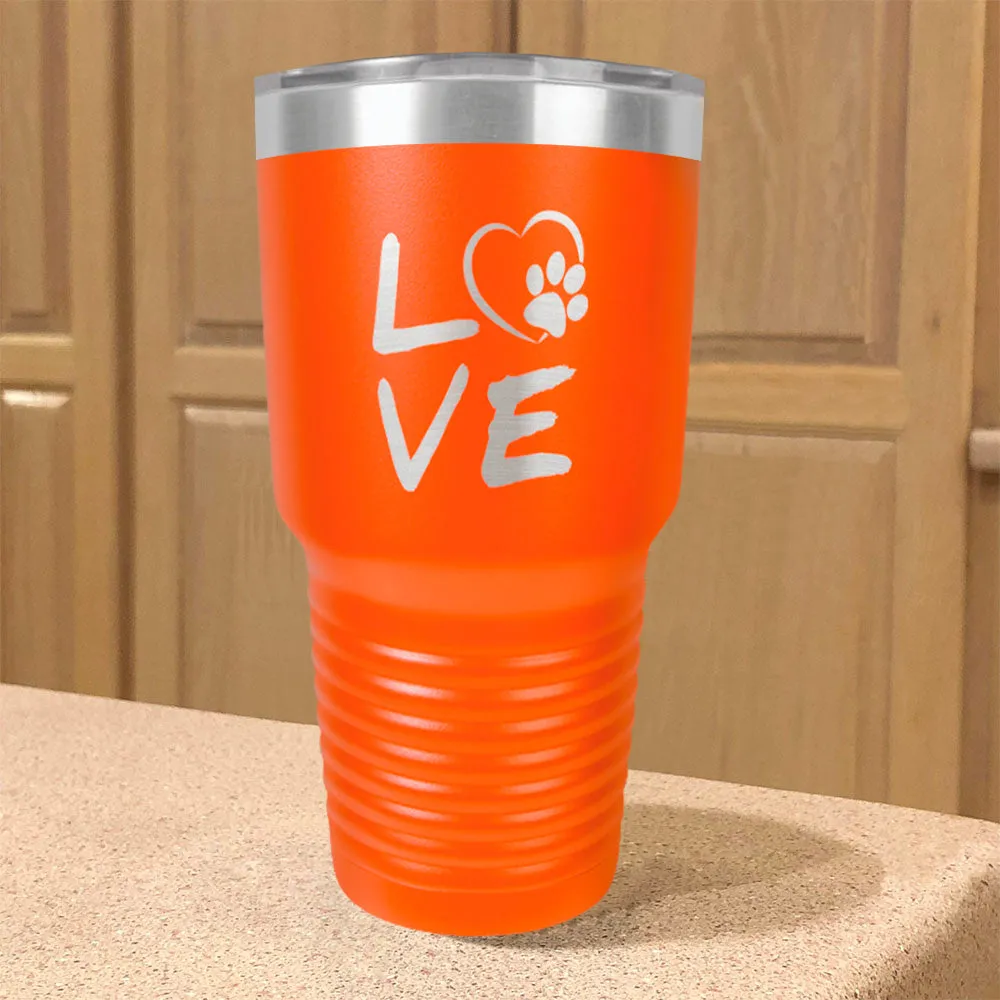 Love Paw Stainless Steel Tumbler