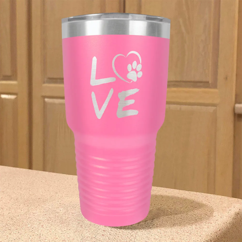 Love Paw Stainless Steel Tumbler