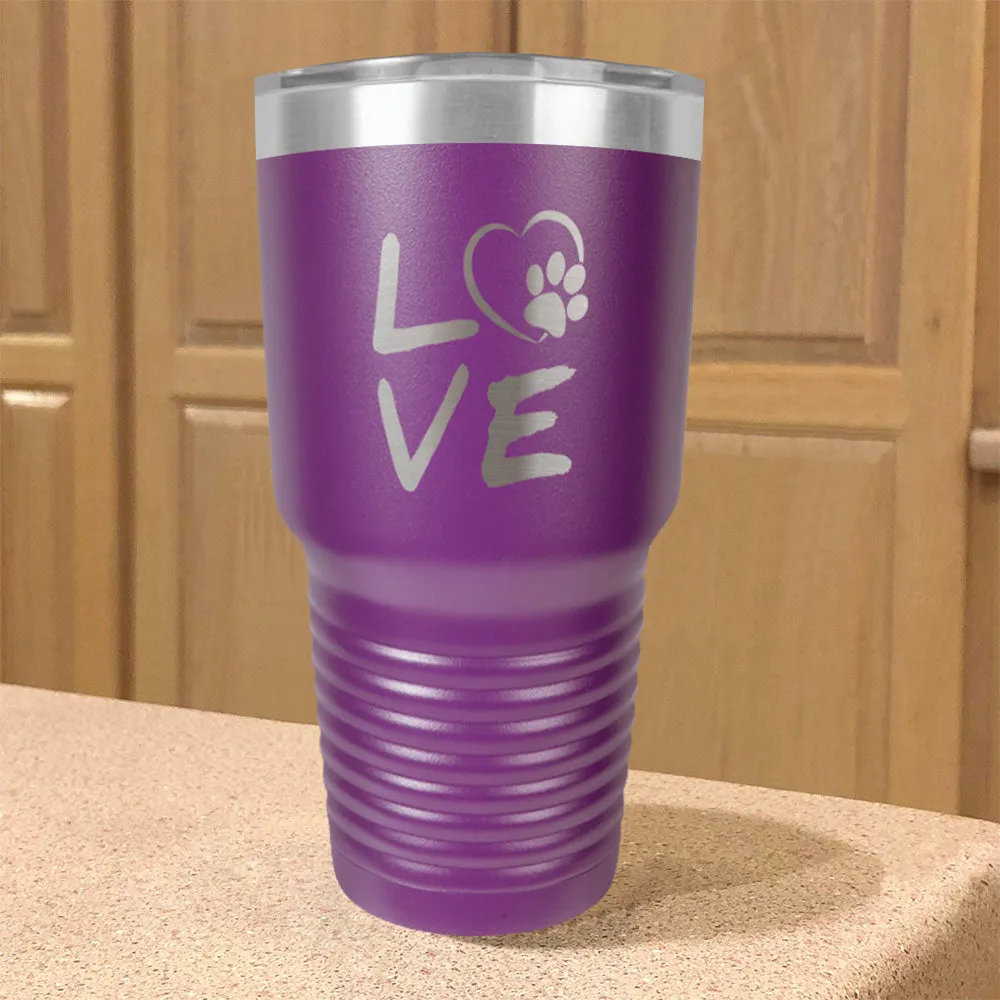 Love Paw Stainless Steel Tumbler