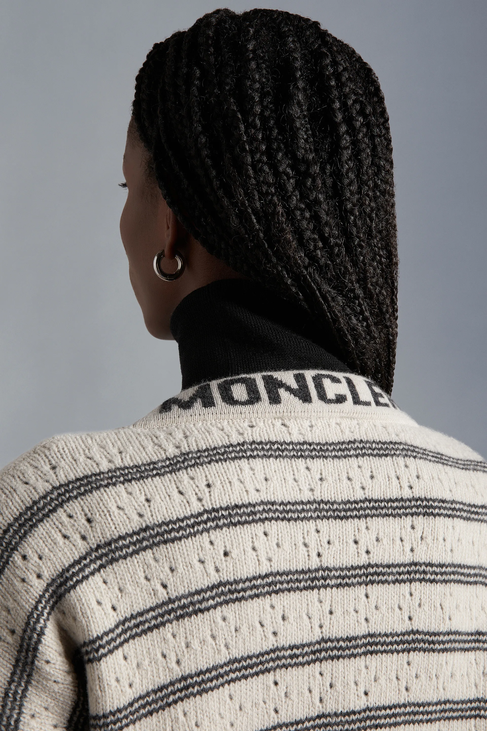 MONCLER  |Casual Style Wool Street Style Long Sleeves Logo Cardigans