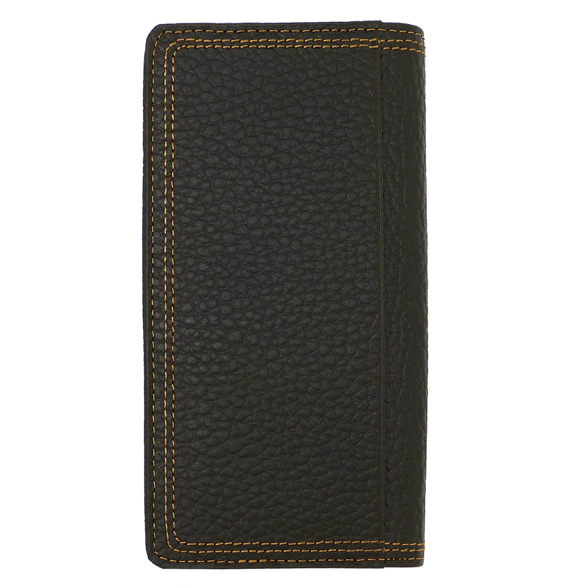 Nocona Western Mens Leather Heavy Duty Triple Stitched Work Xtreme Brown Wallet