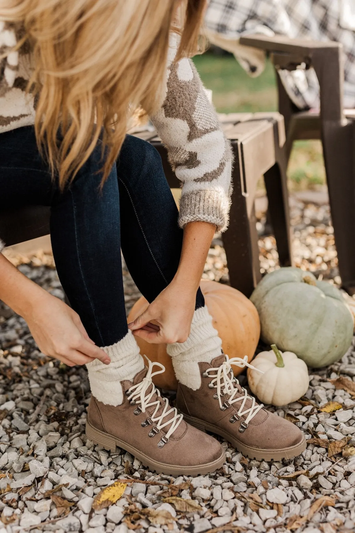 Not Rated Pinkas Booties- Taupe