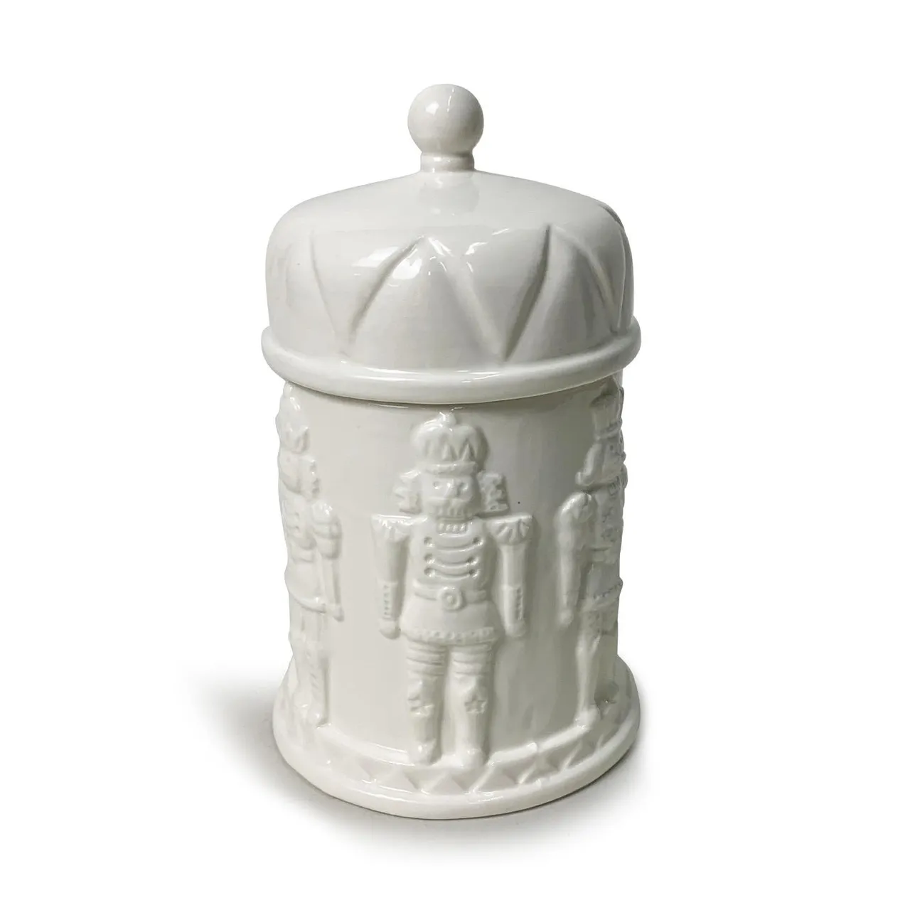 Nutcracker Filled Candle