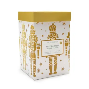 Nutcracker Filled Candle