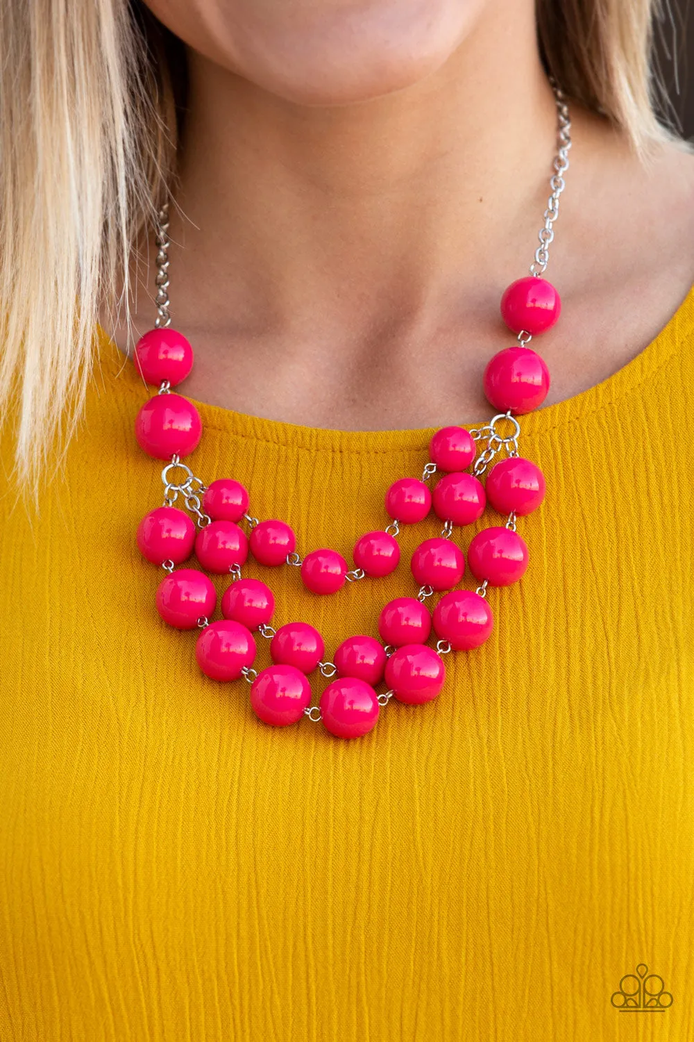 Paparazzi Pop-YOU-larity - Pink Necklace