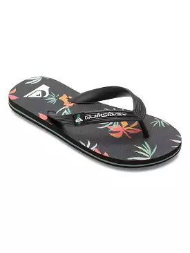 Quiksilver Boys Molokai Art II Flip Flops