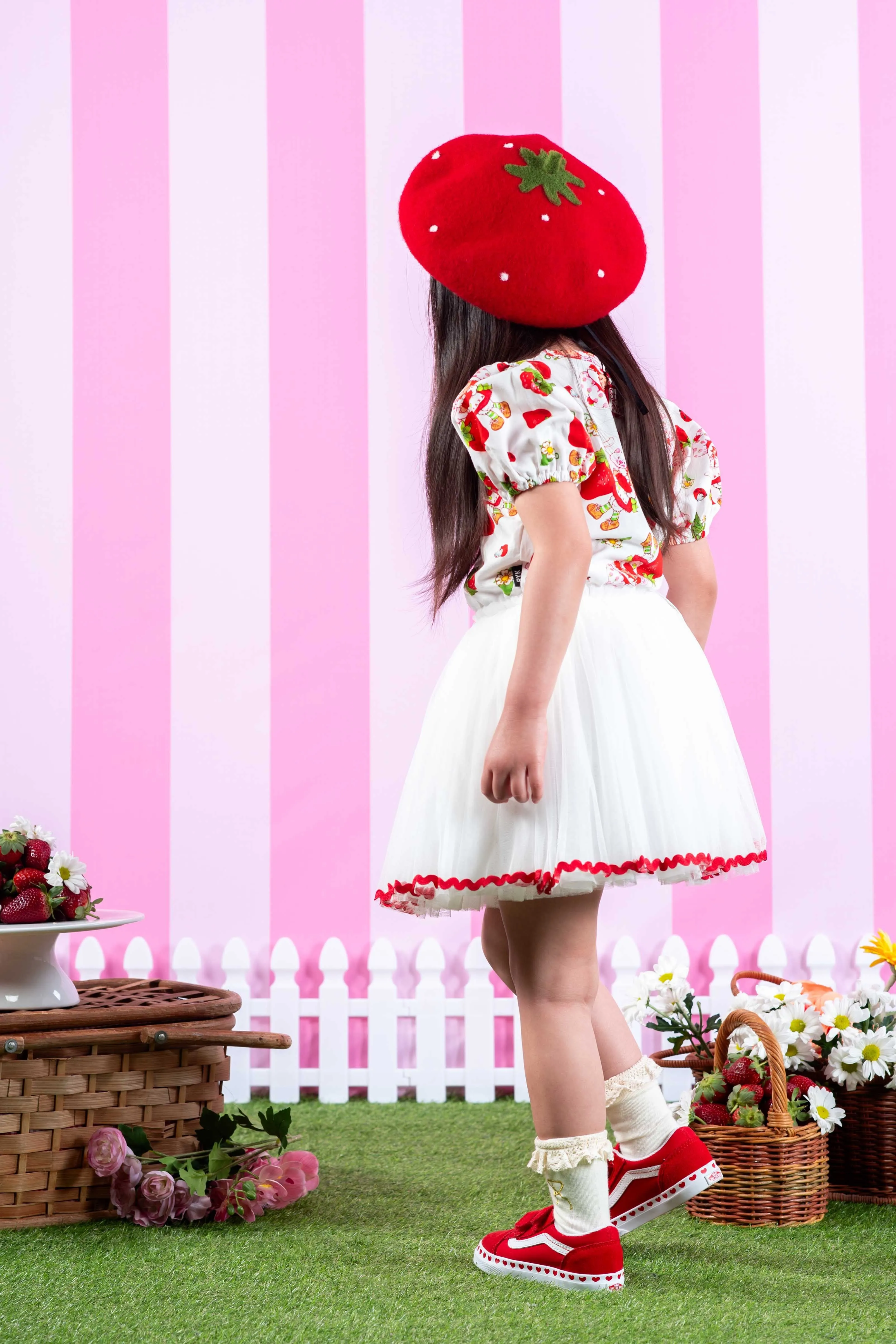 Rock Your Baby Strawberries Forever Circus Dress