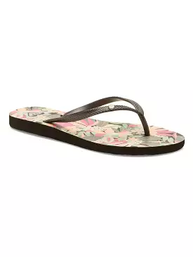 Roxy Ladies Bermuda Print Flip Flops