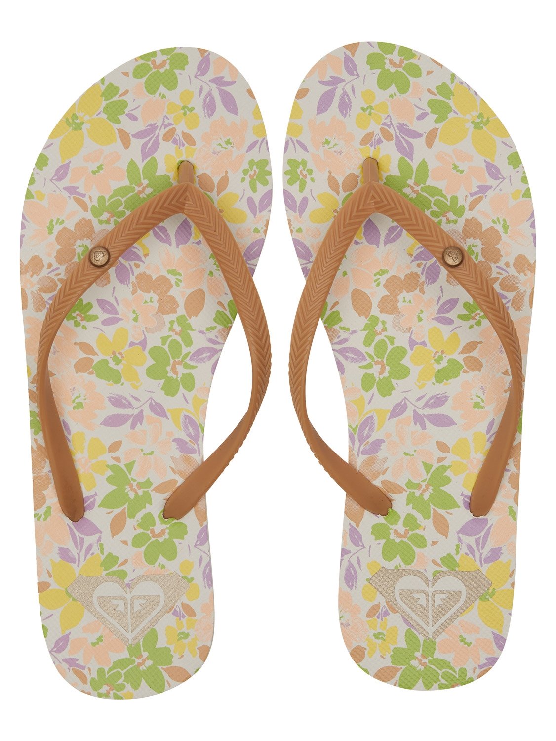 Roxy Ladies Bermuda Print Flip Flops