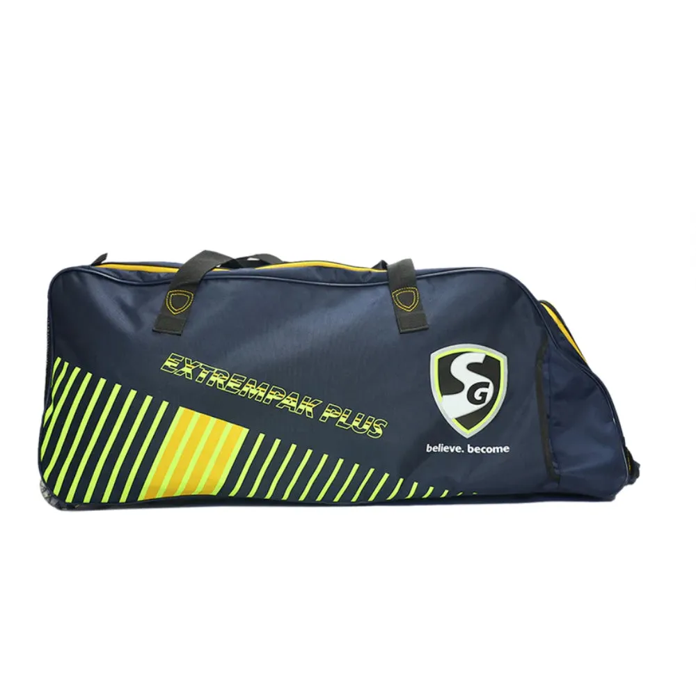 SG ExtremePak Plus Cricket Kit Bag With Trolley (Blue/Yellow)