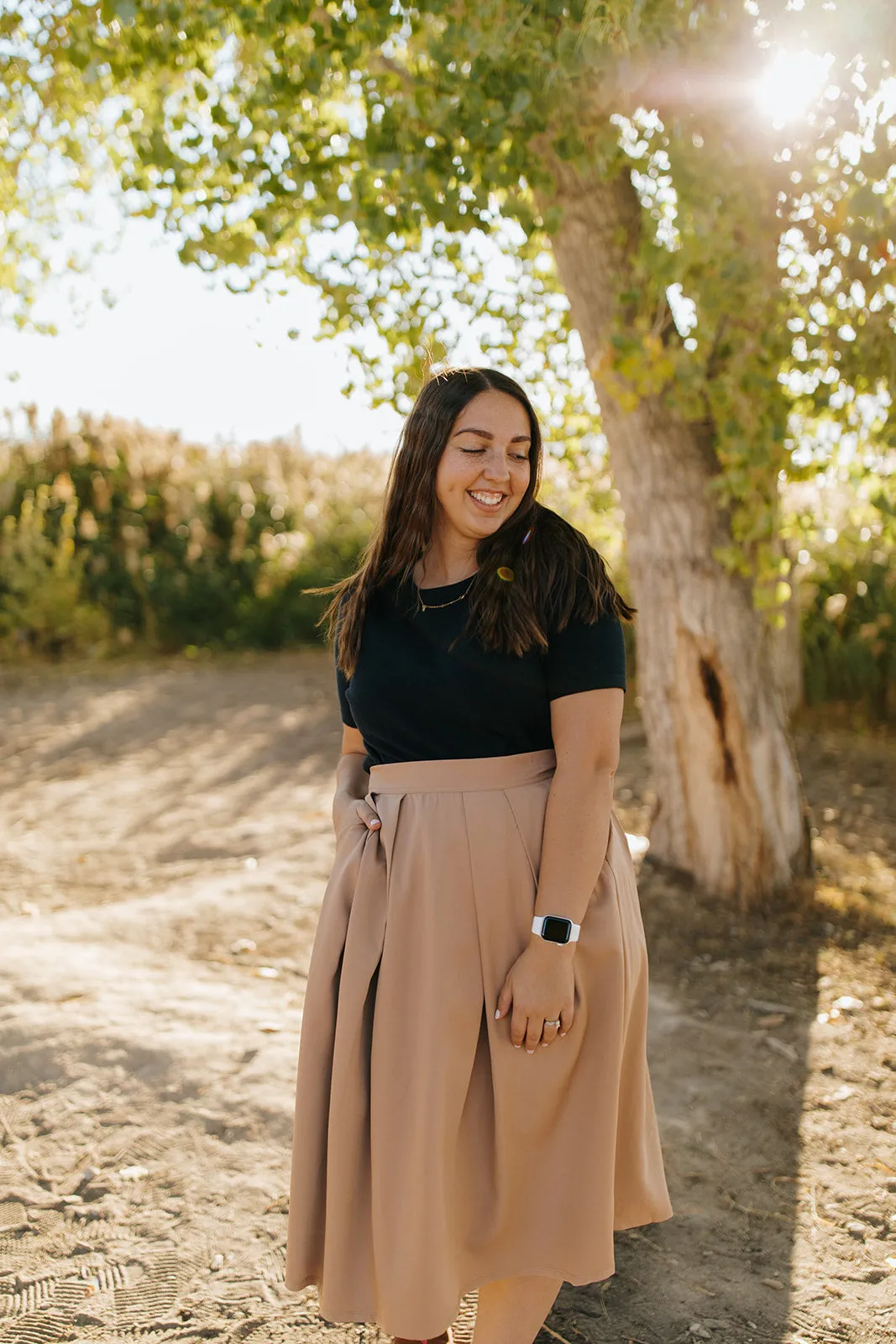 Shelby Skirt Khaki