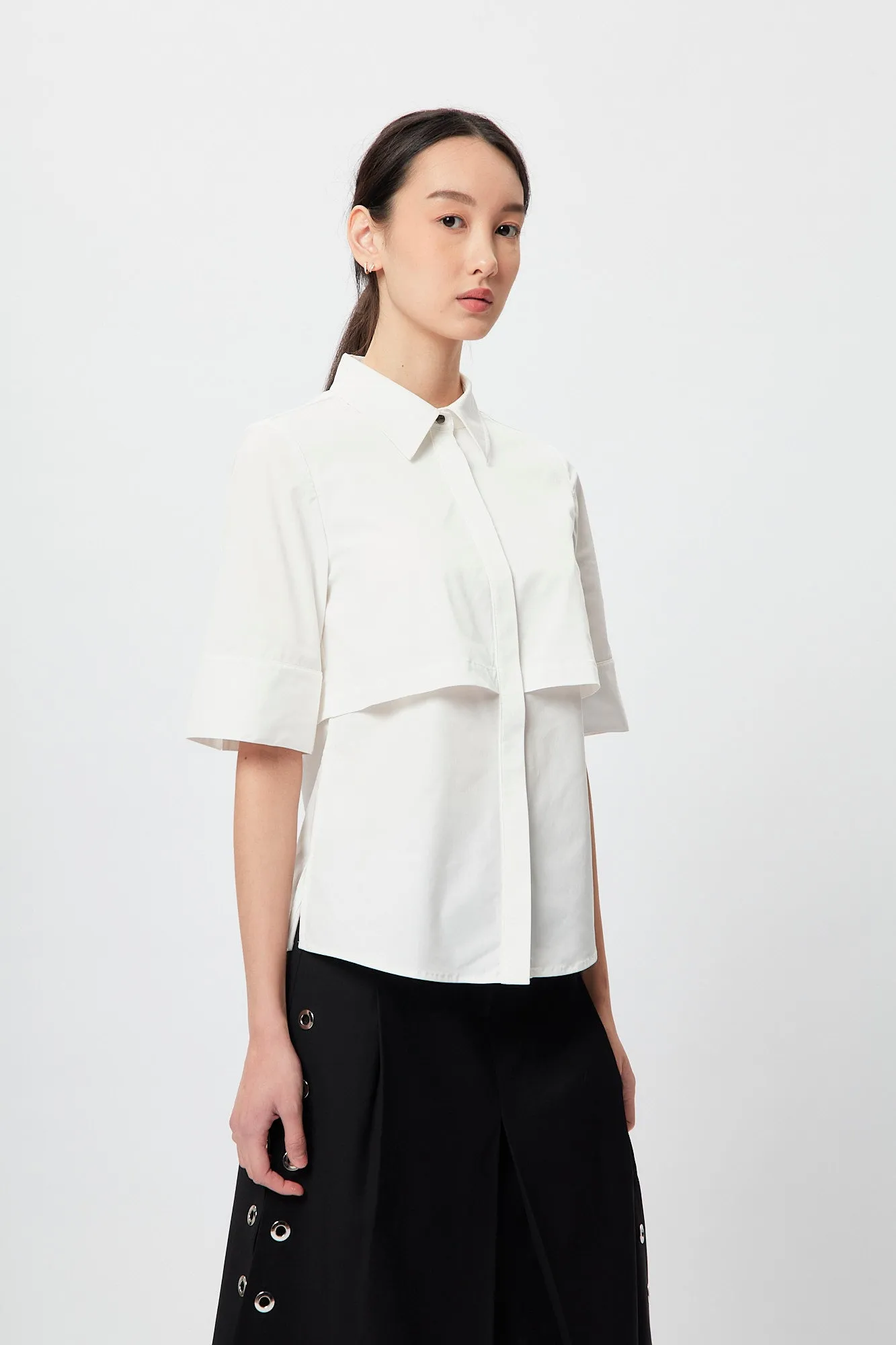 Signature Layers Shirt - White