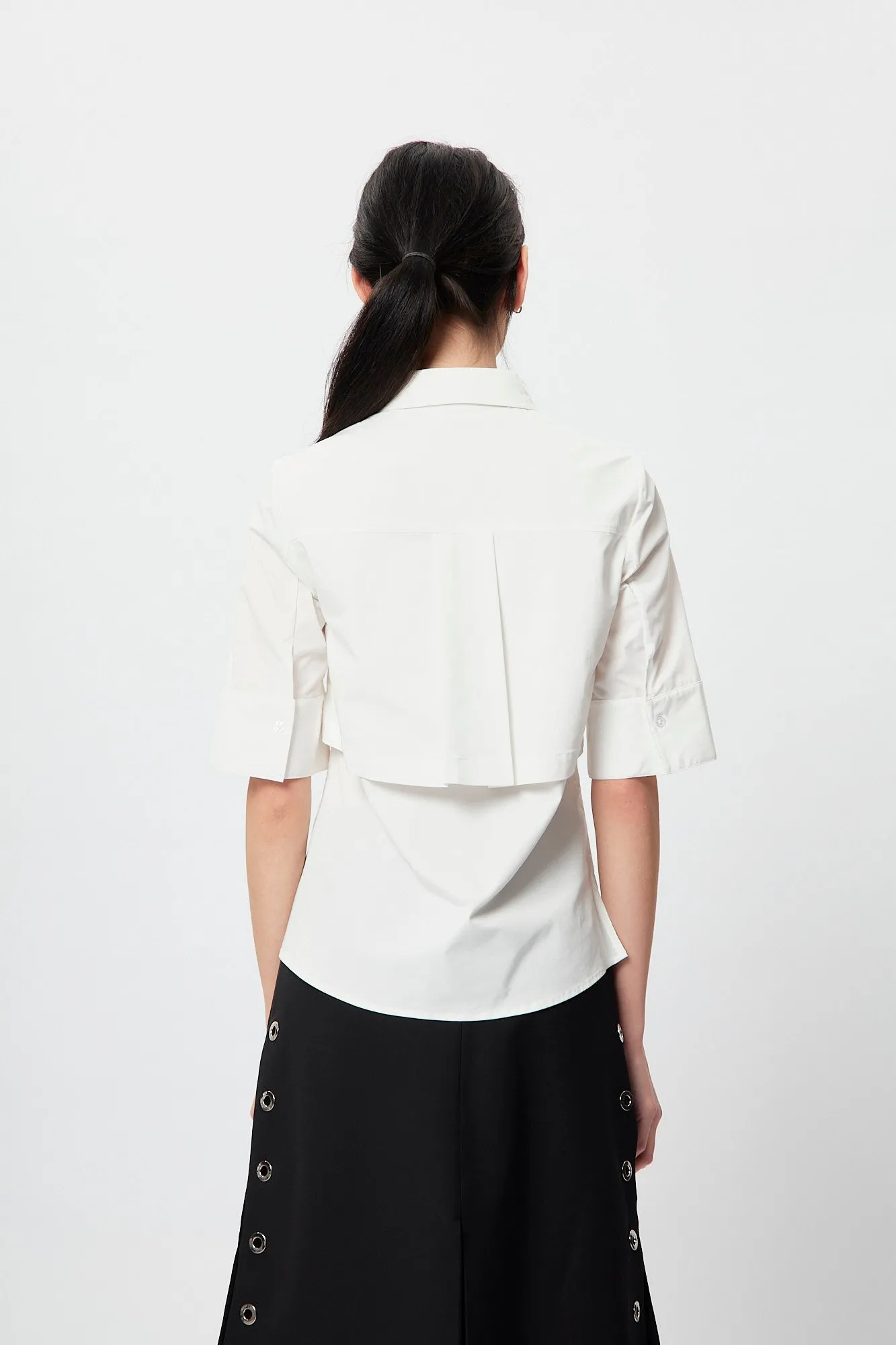 Signature Layers Shirt - White