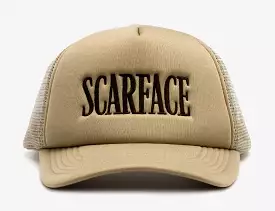 SP x Scarface Logo Trucker Mens Hat (Brown)