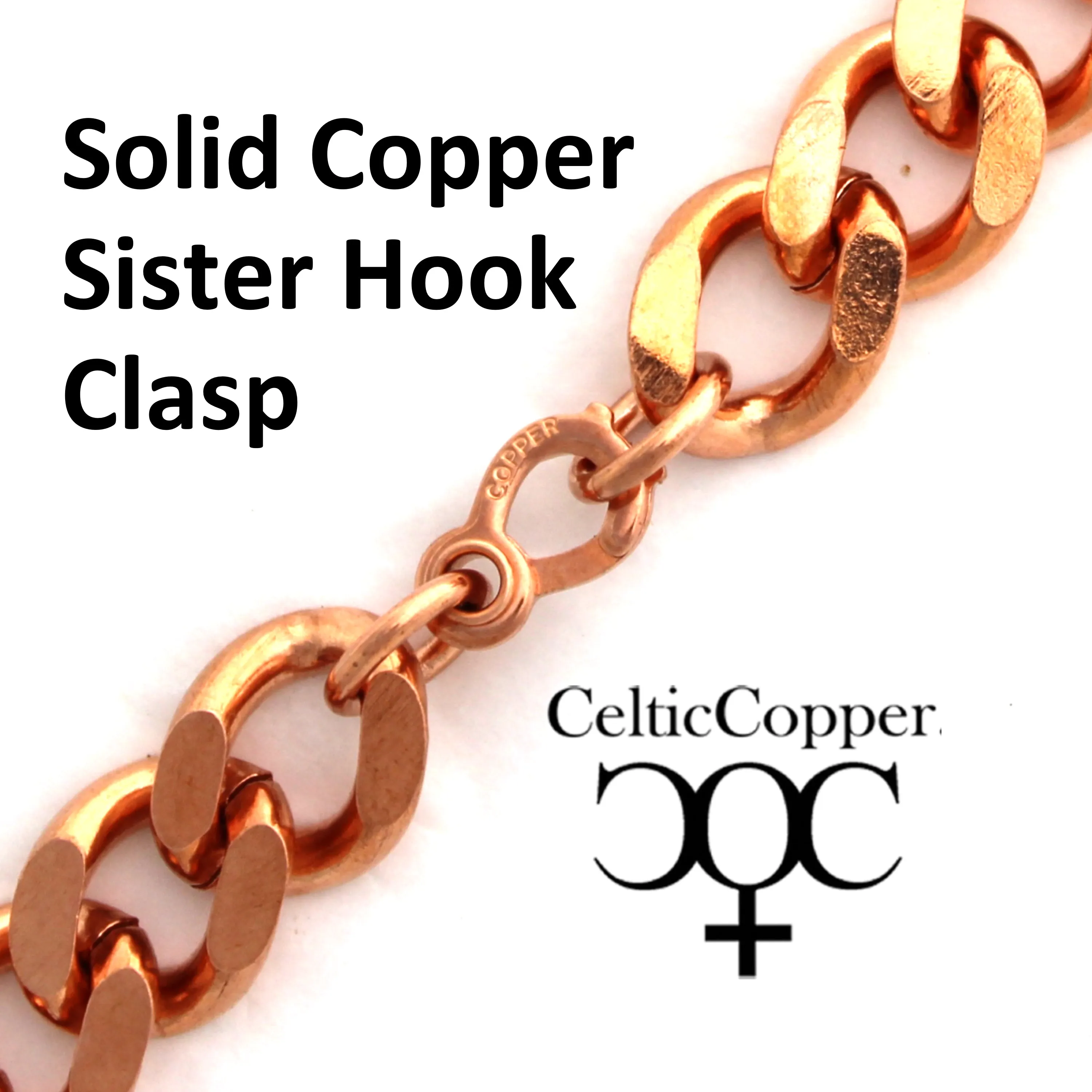 Super Chunky Solid Copper Necklace Chain NC162 Men's Extra Heavy 16mm Copper Curb Chain Necklace 20 Inch Chain