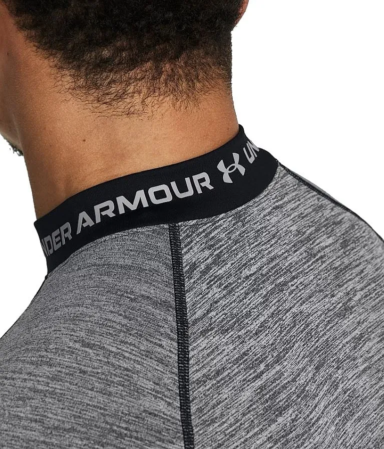 T-Shirt Under Armour ColdGear Armour Twist Mock LS - Mod Gray/Gray - men´s