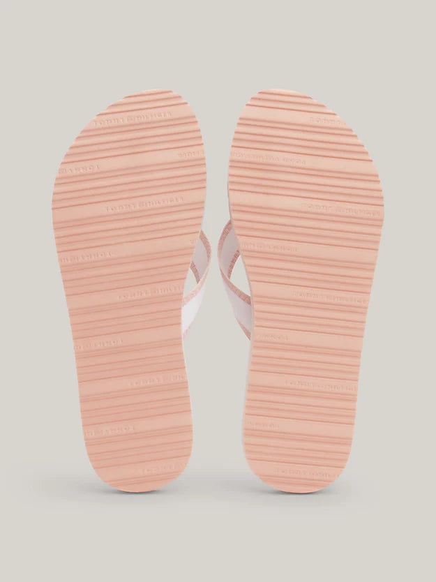 TOMMY HILFIGER Webbing Flip Flops Pink