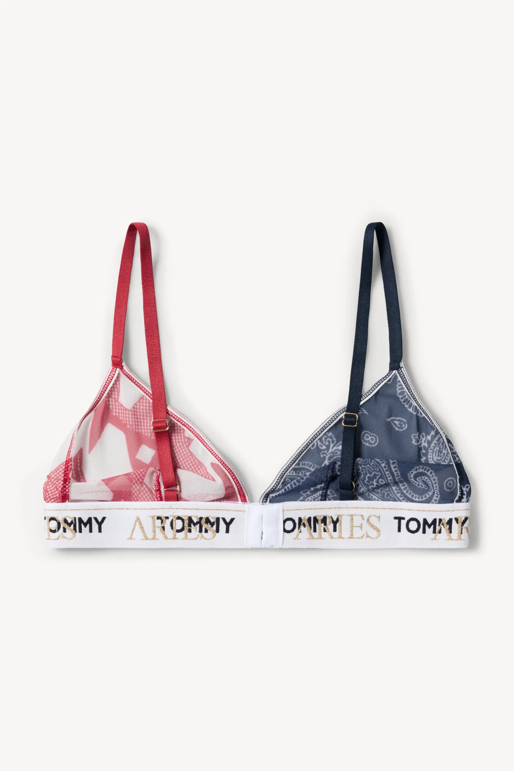 Tommy x Aries Bandana Sheer Bra