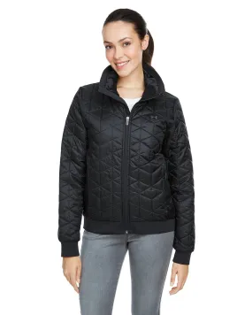 Under Armour Ladies' ColdGear Reactor Performance Jacket 1342792 BLK/ JT GRY 001